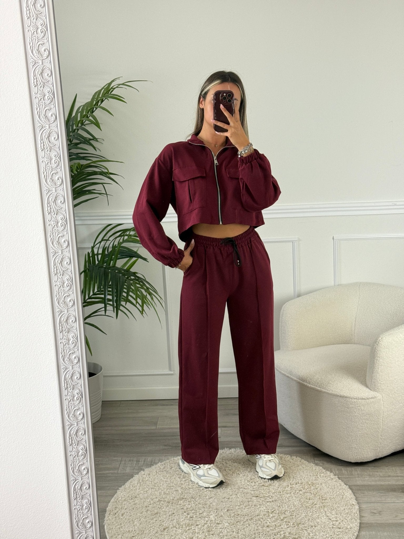 Pantaloni a palazzo con vita elasticizzata - Follie by Alice