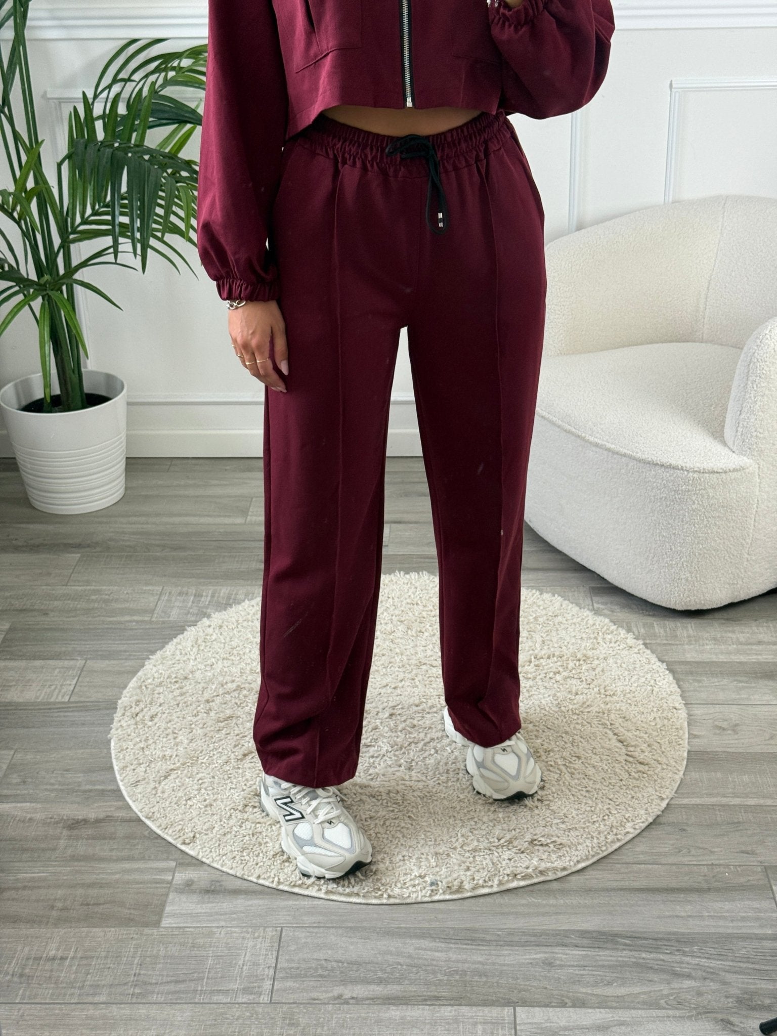 Pantaloni a palazzo con vita elasticizzata - Follie by Alice