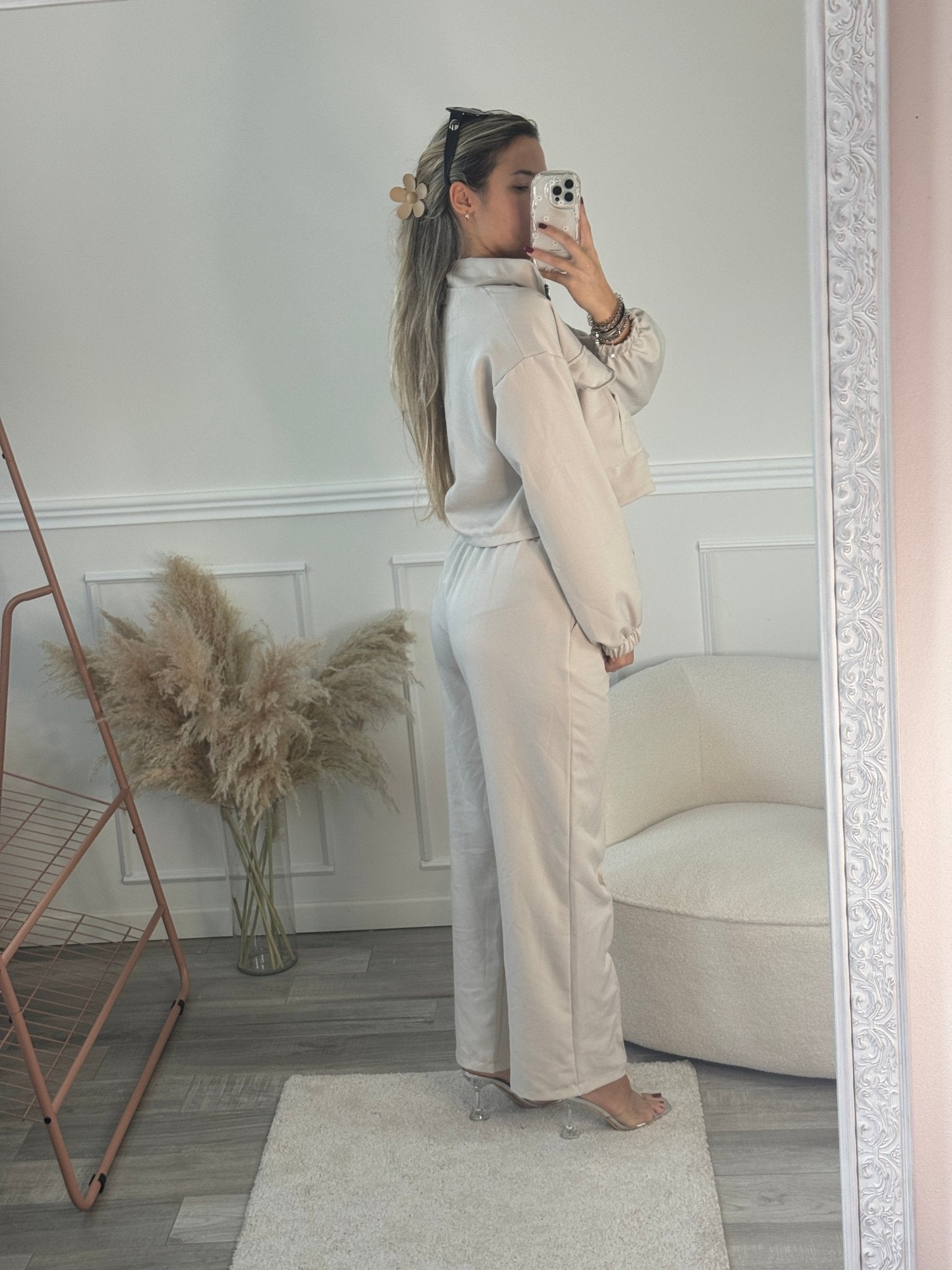 Pantaloni a palazzo con vita elasticizzata - Follie by Alice