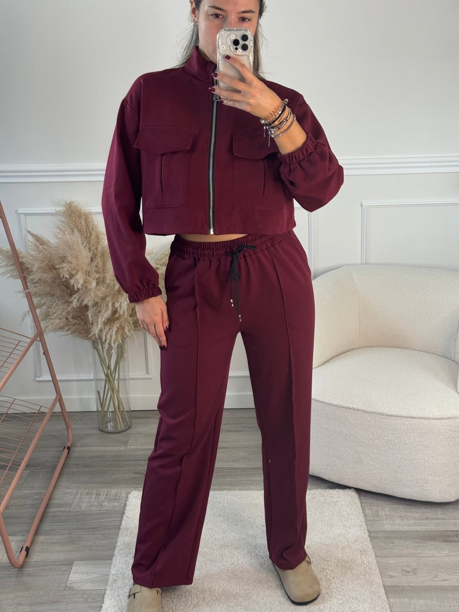 Pantaloni a palazzo con vita elasticizzata – alternate