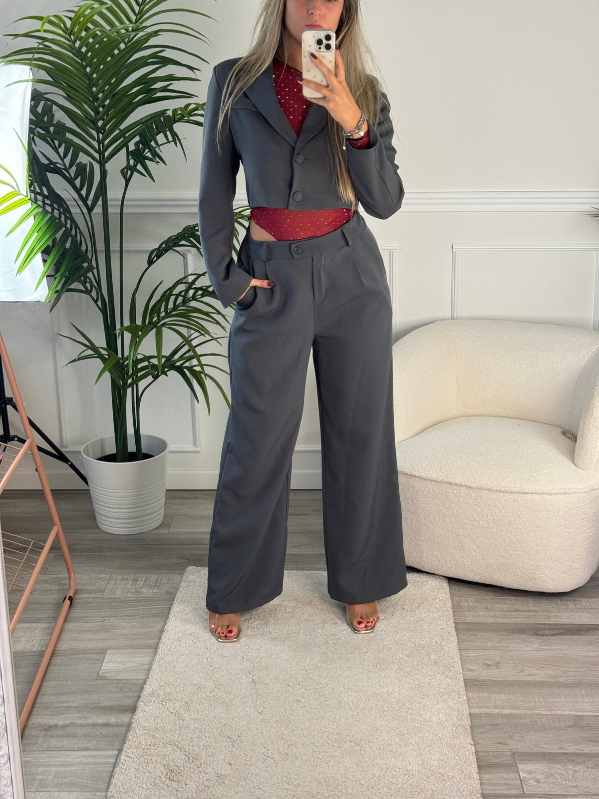 Pantaloni a palazzo oversize da completo - Follie by Alice