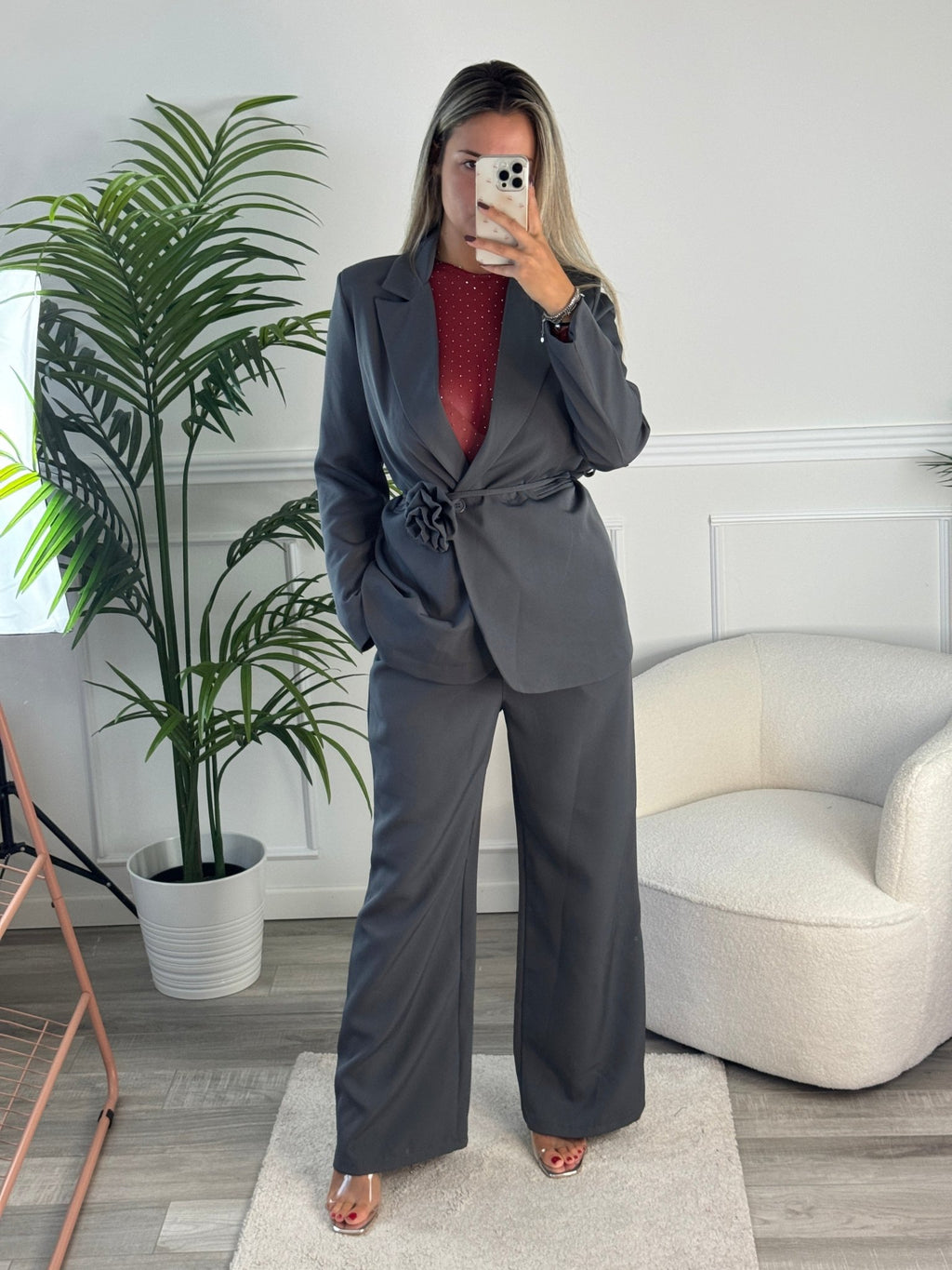 Pantaloni a palazzo oversize da completo - Follie by Alice