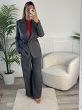 Pantaloni a palazzo oversize da completo