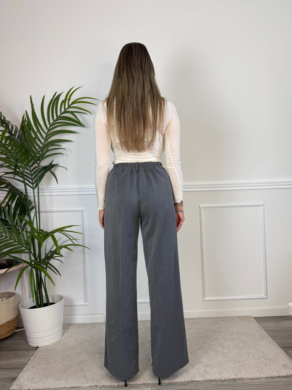 Pantaloni a palazzo sartoriali TOKIO - Follie by Alice Immagine principale del prodotto