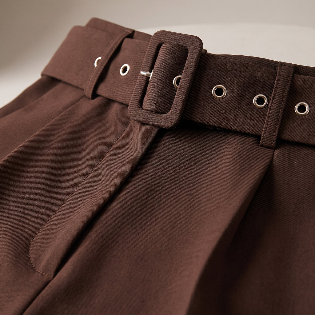 Pantaloni a sigaretta con cintura - Follie by Alice