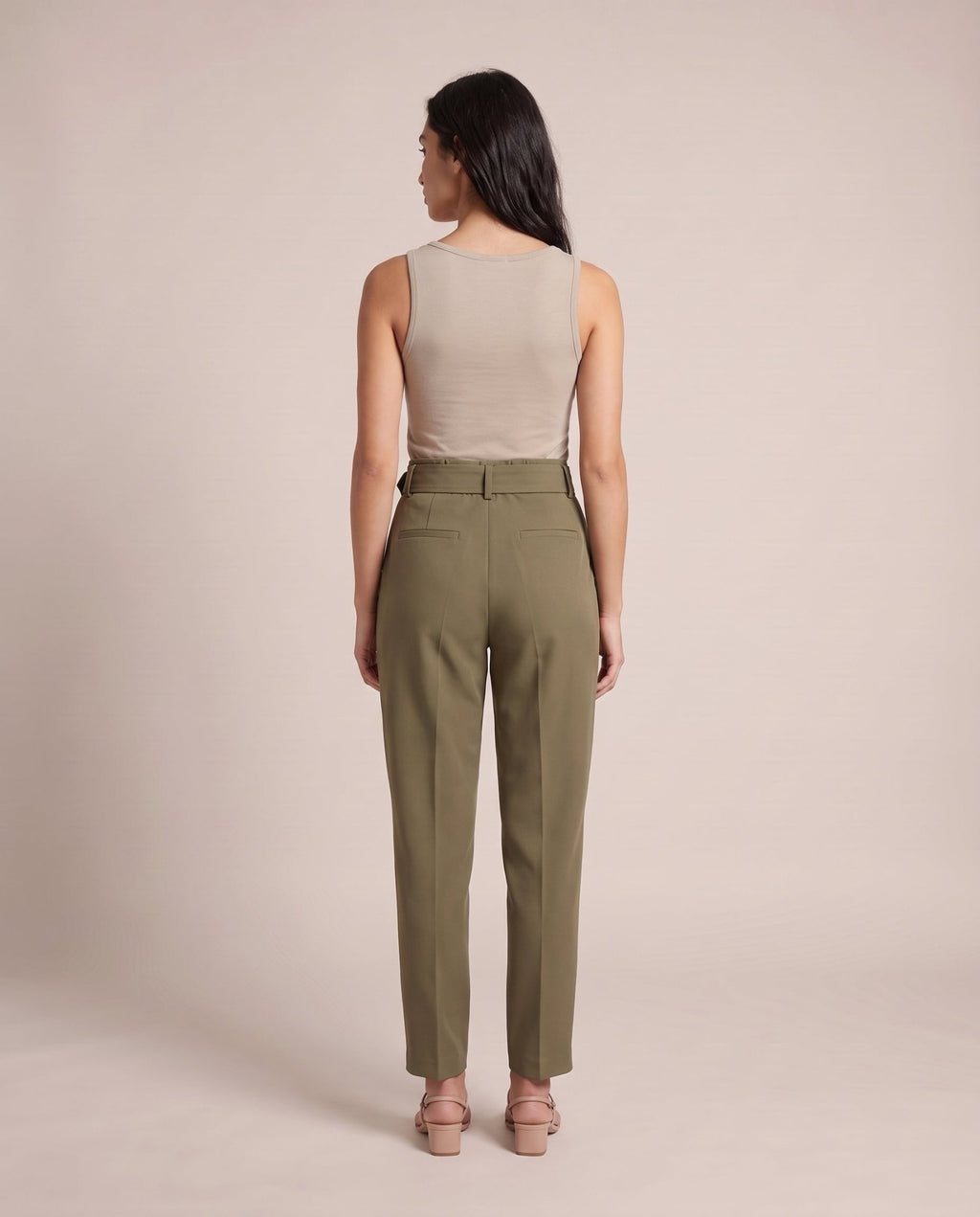 Pantaloni a sigaretta con cintura - Follie by Alice