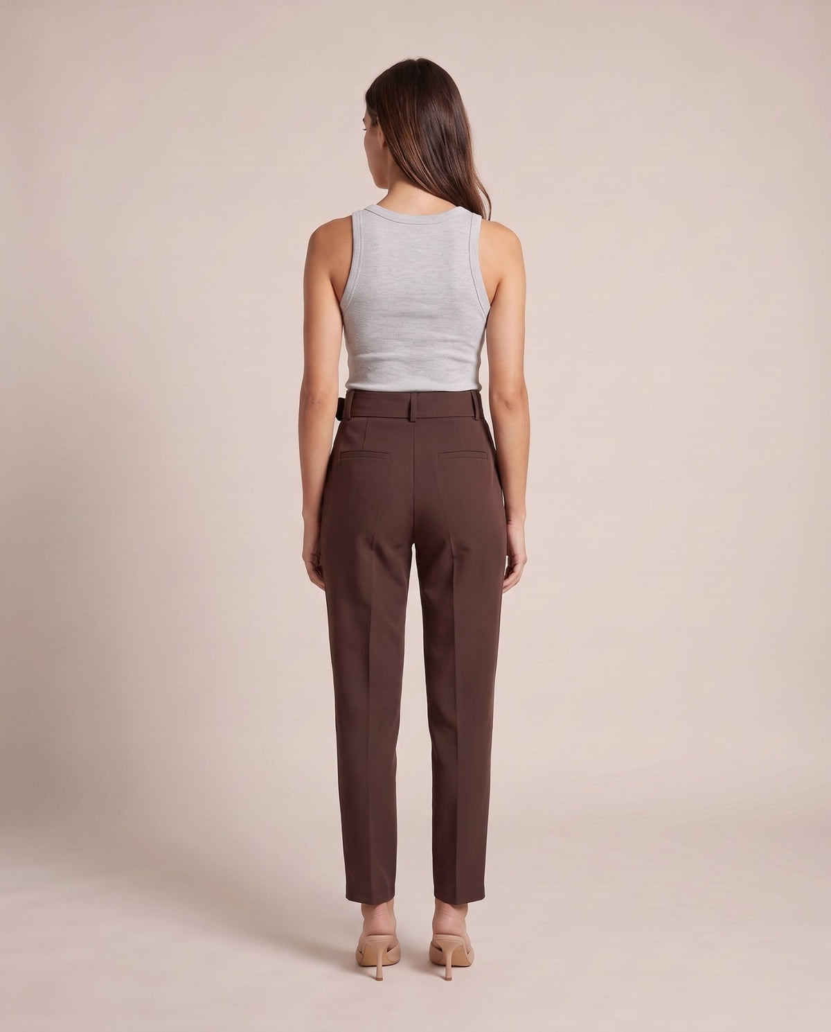 Pantaloni a sigaretta con cintura - Follie by Alice
