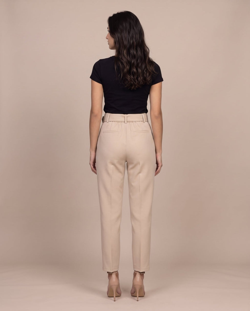 Pantaloni a sigaretta con cintura - Follie by Alice