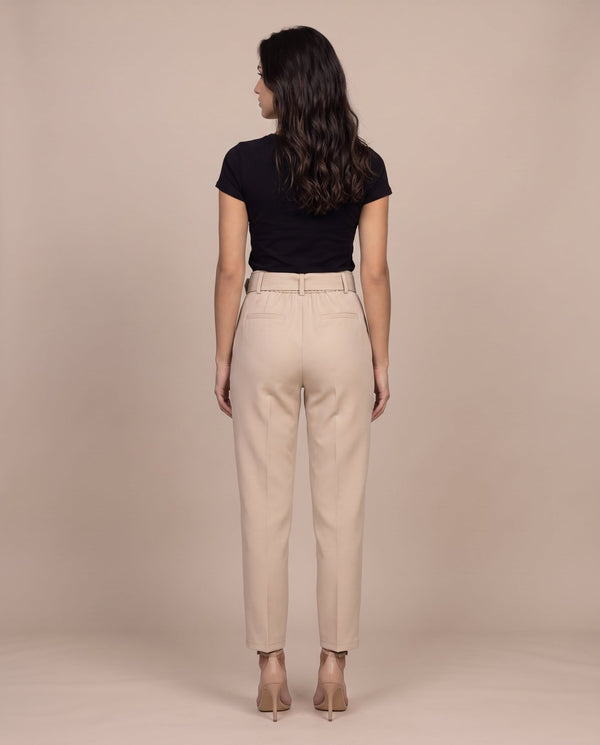 Pantaloni a sigaretta con cintura - Follie by Alice