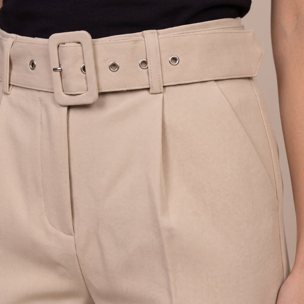 Pantaloni a sigaretta con cintura - Follie by Alice