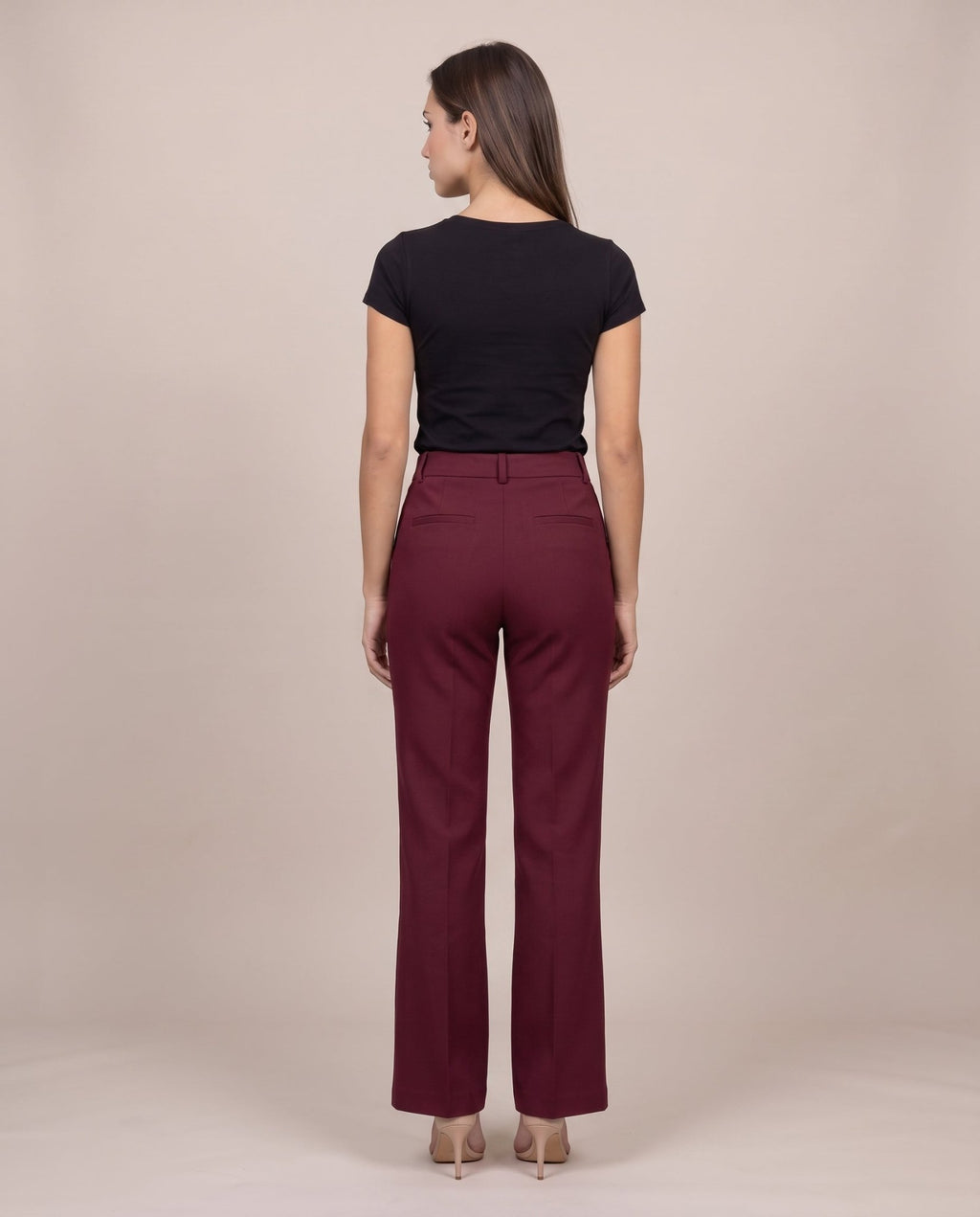 Pantaloni da completo a campana con pinces - Follie by Alice