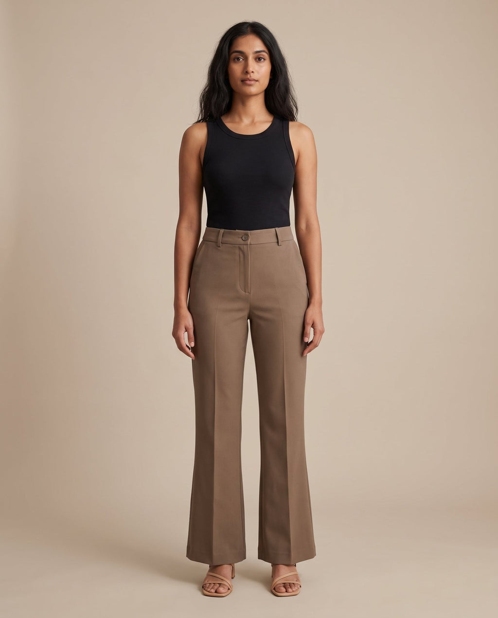 Pantaloni da completo a campana con pinces - Follie by Alice