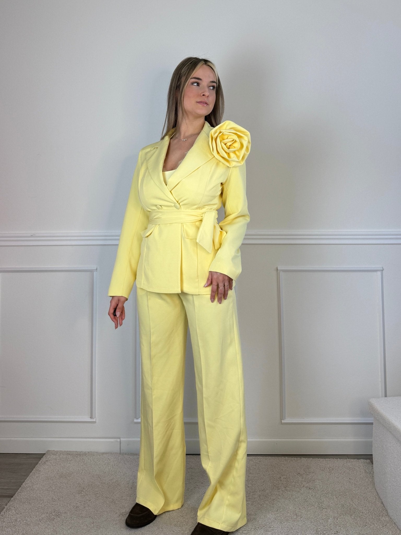 Pantaloni da completo a palazzo BLOOM - Follie by Alice