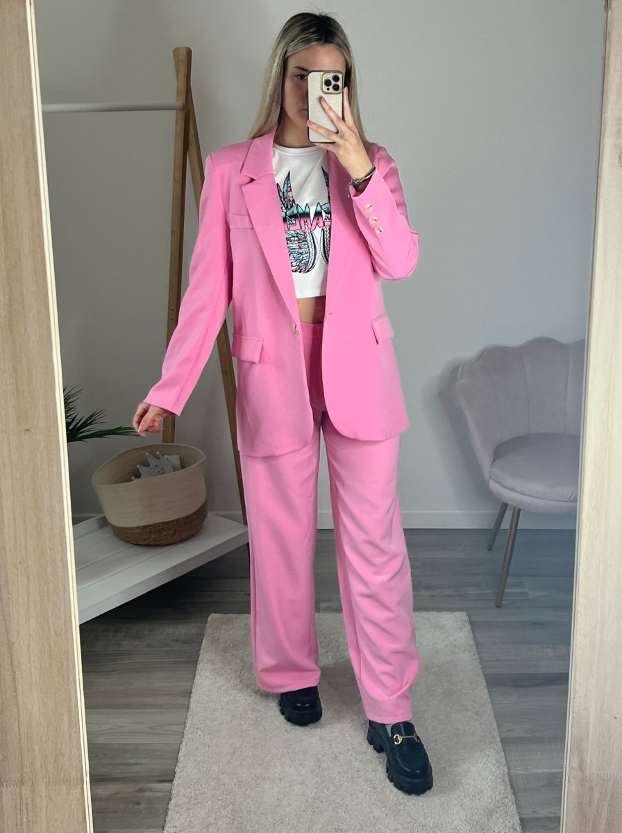 Pantaloni da completo a palazzo - Follie by Alice Immagine secondaria del prodotto