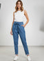 Pantaloni leggeri effetto denim - Follie by Alice