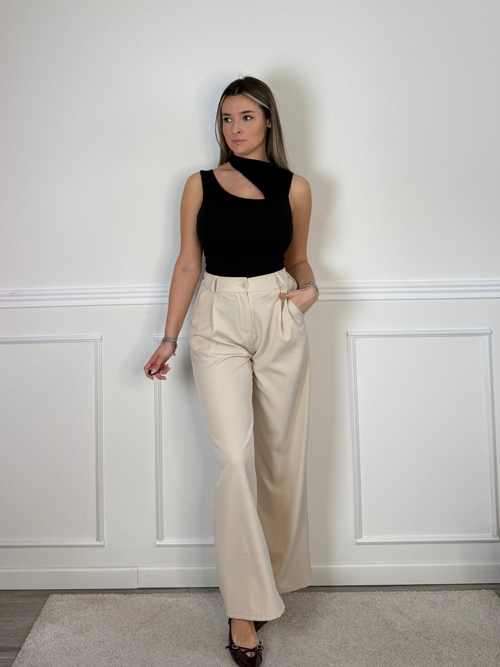 Pantaloni oversize da completo - Follie by Alice