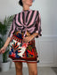 Pareo gonna con patchwork tropicale ISLA - Follie by Alice