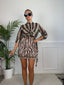 Pareo gonna con stampa zebrata ISLA - Follie by Alice