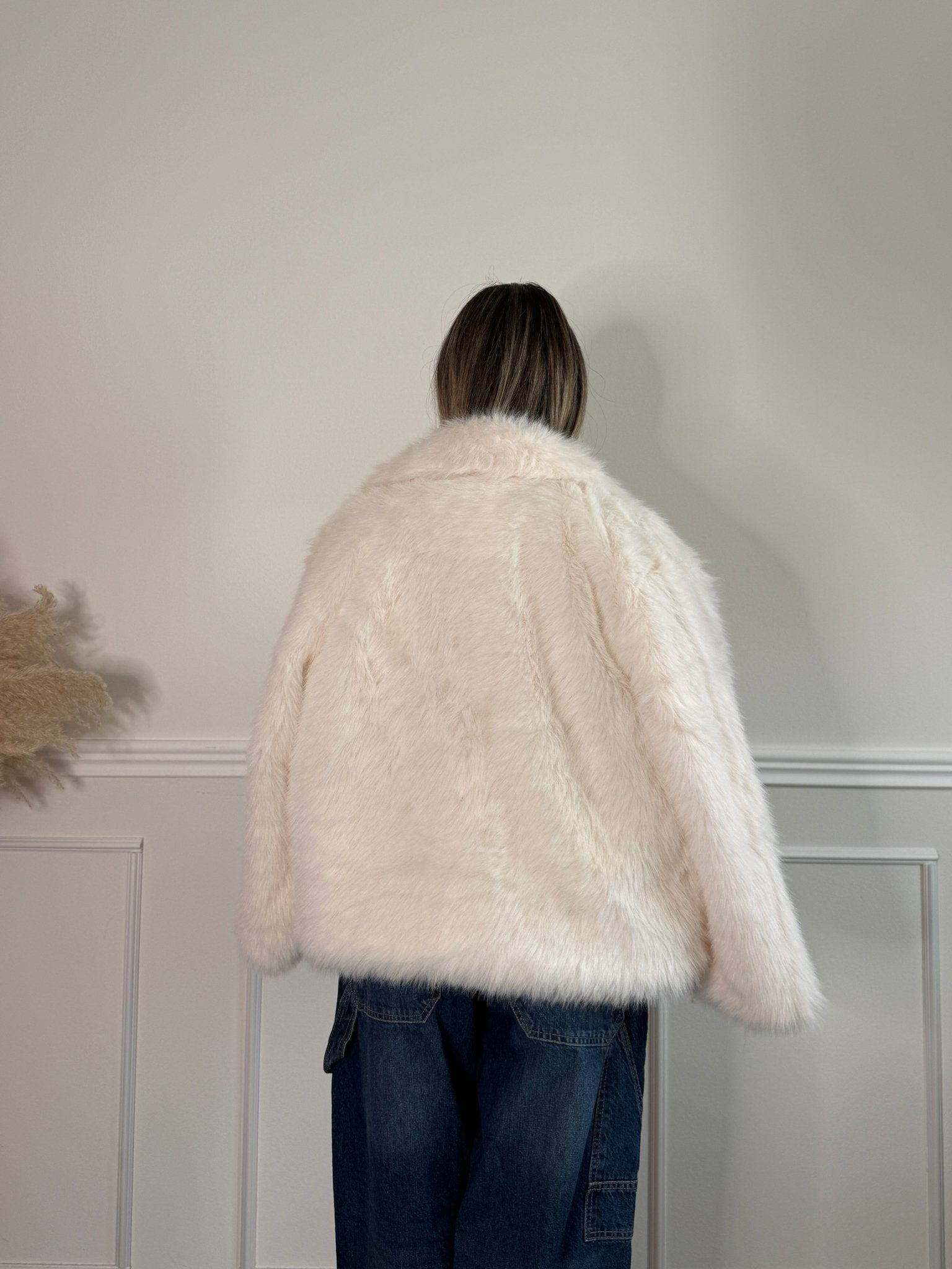 Pelliccia morbida con bottone - Follie by Alice