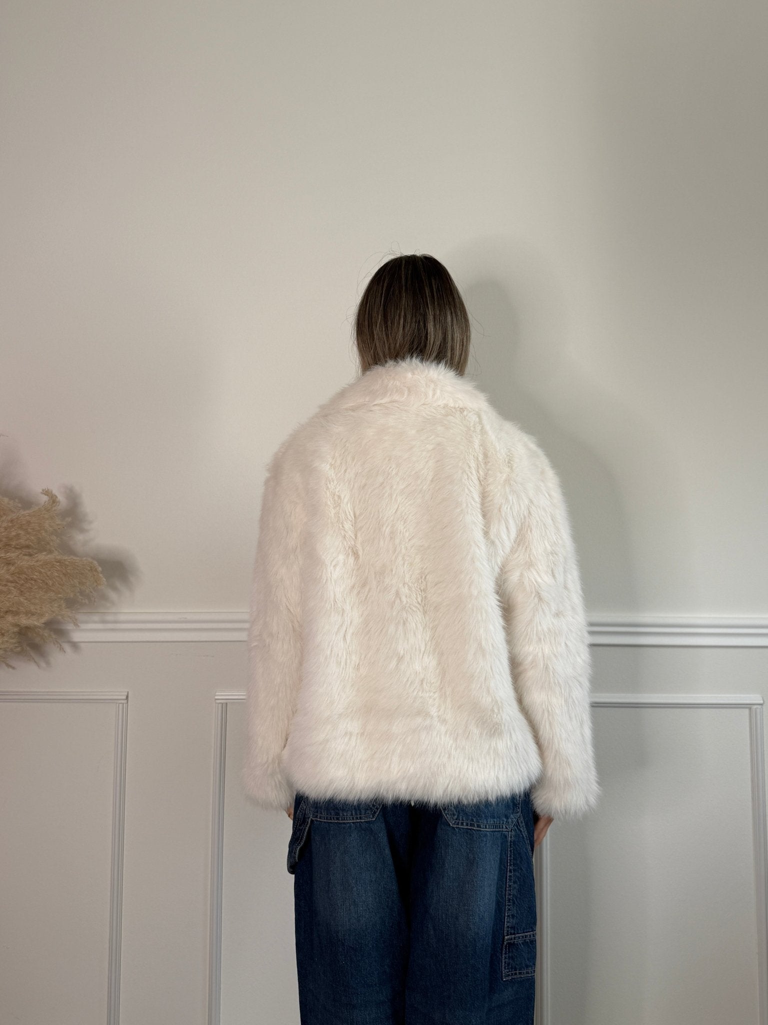 Pelliccia morbida con bottone - Follie by Alice