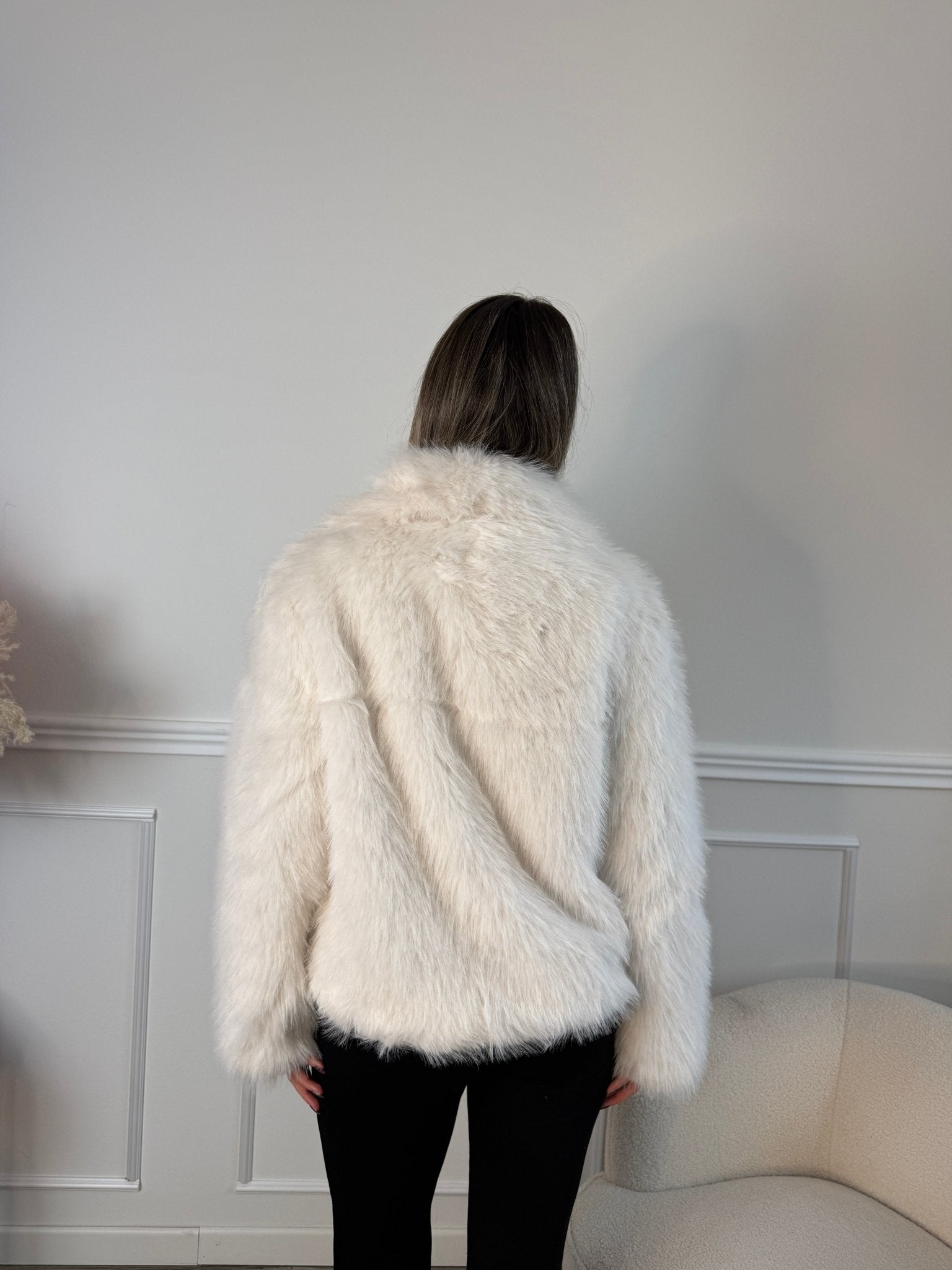 Pelliccia morbida con bottone - Follie by Alice