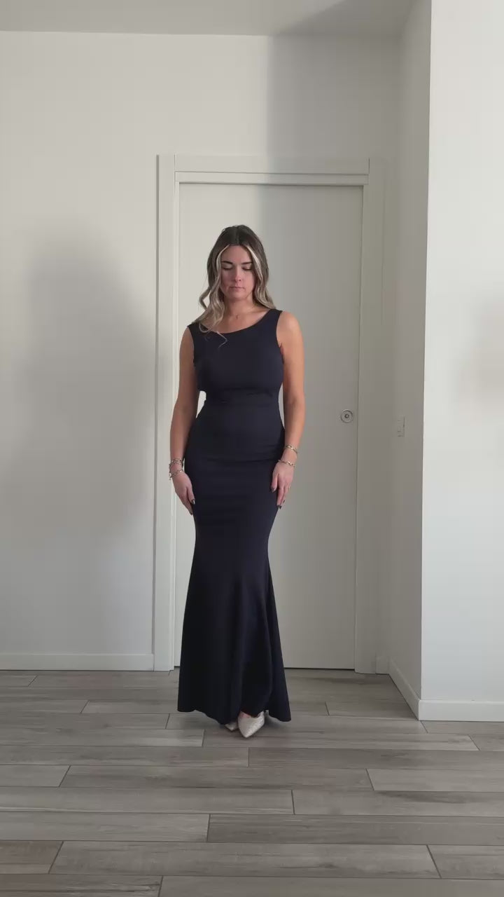 Vestito lungo con ruches FIOCCO - Follie by Alice
