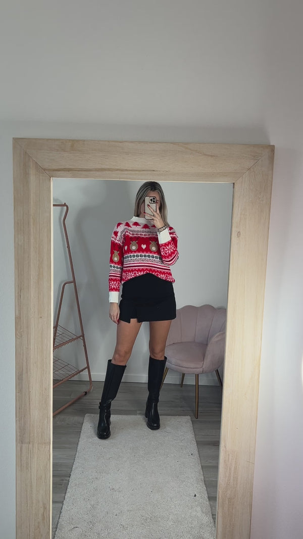 Maglione natalizio con Renne di Natale - Follie by Alice