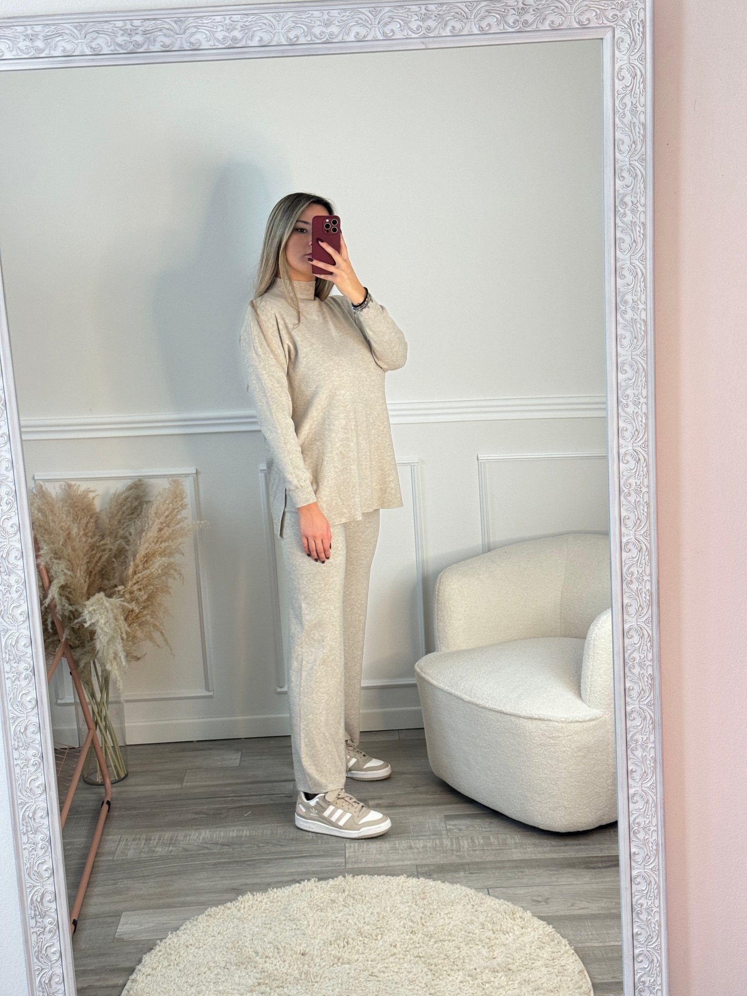 Set coordinato maglione e pantaloni oversize NIMBUS - Follie by Alice