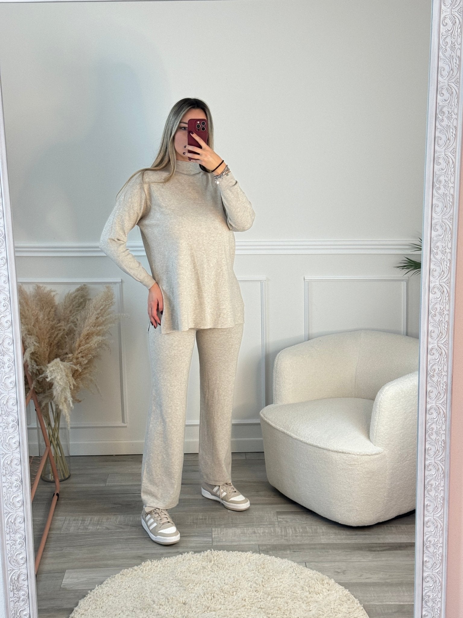 Set coordinato maglione e pantaloni oversize NIMBUS - Follie by Alice