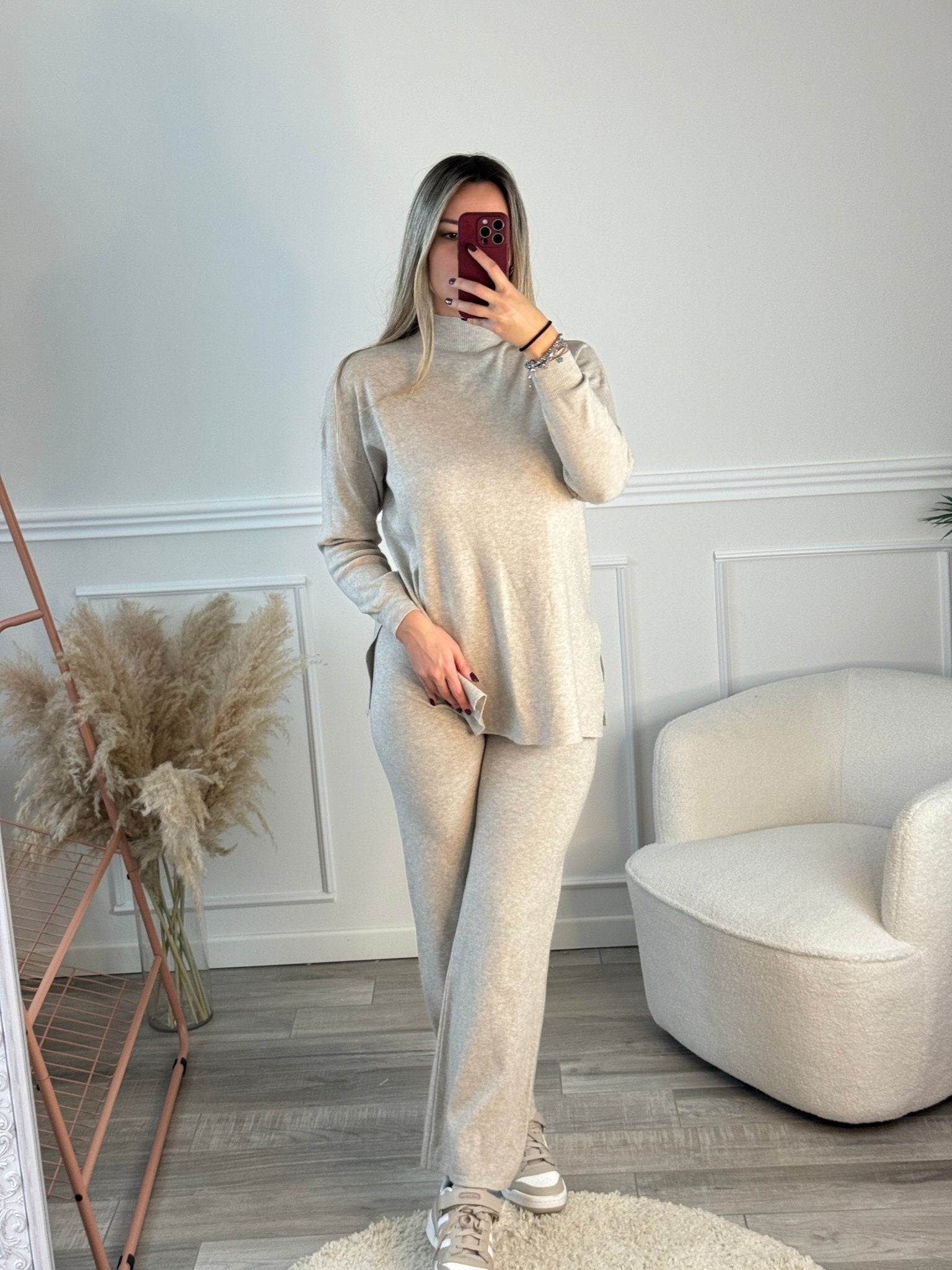 Set coordinato maglione e pantaloni oversize NIMBUS - Follie by Alice