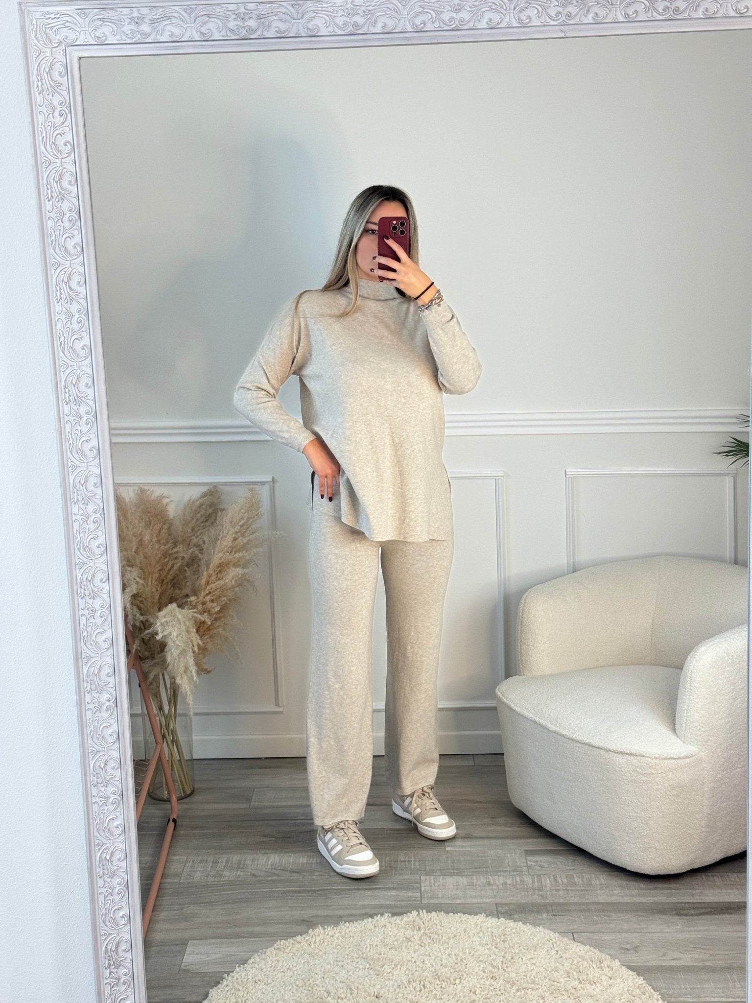 Set coordinato maglione e pantaloni oversize NIMBUS - Follie by Alice