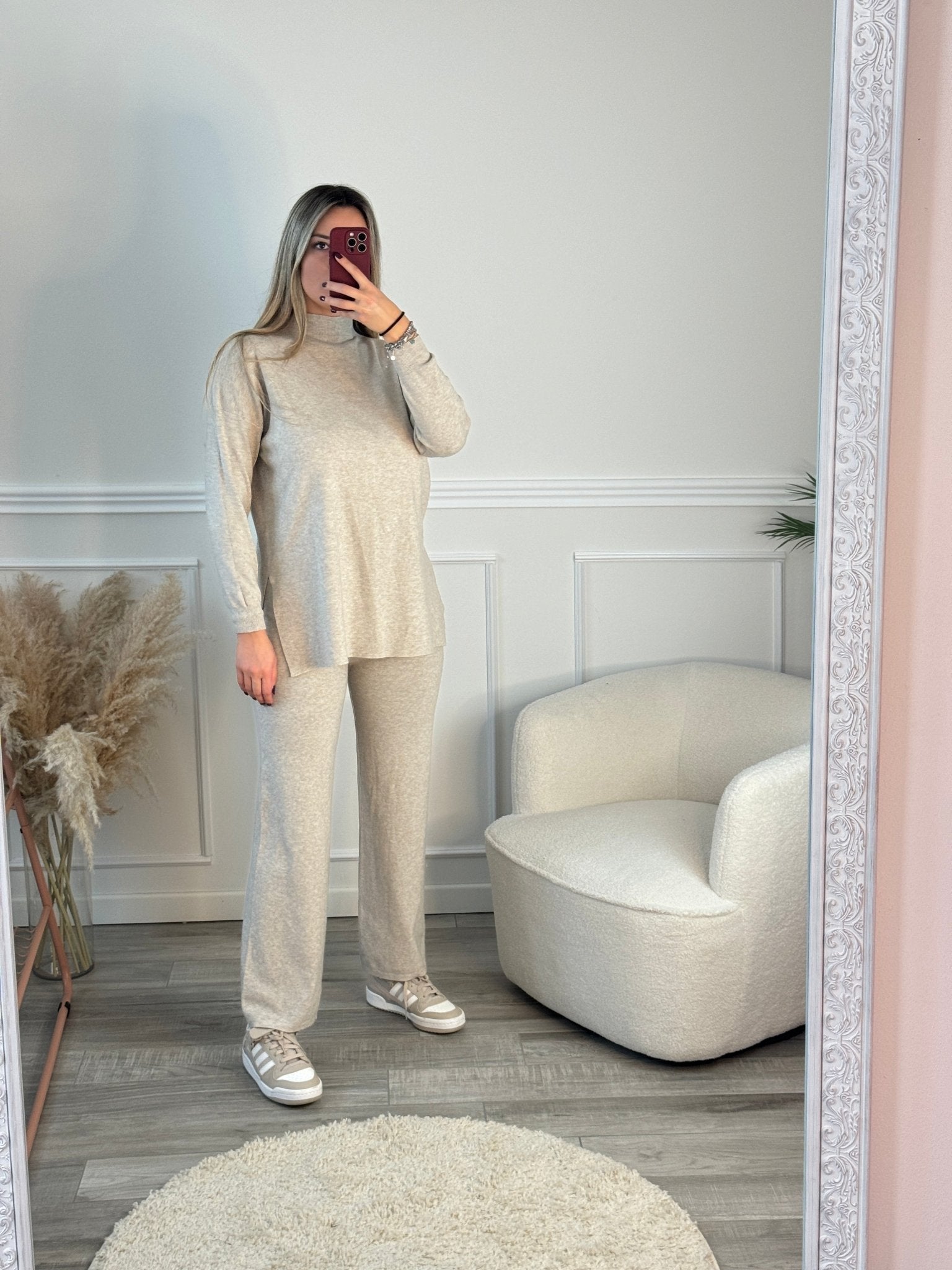 Set coordinato maglione e pantaloni oversize NIMBUS - Follie by Alice