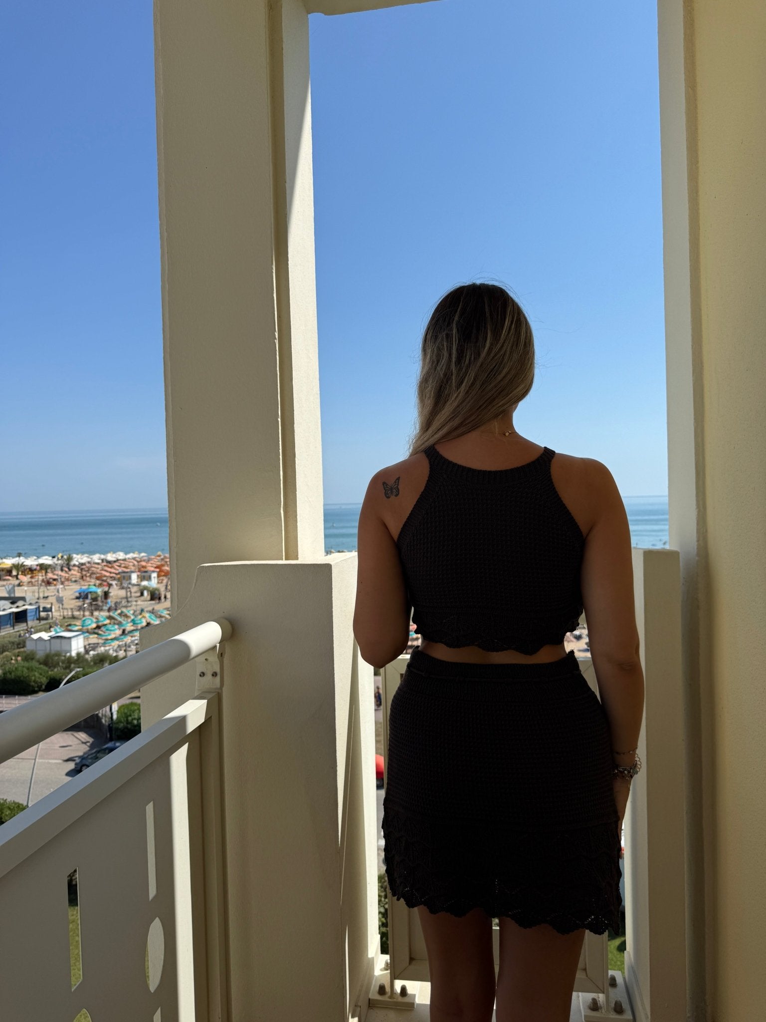 Set top e gonna crochet DESERT - Follie by Alice