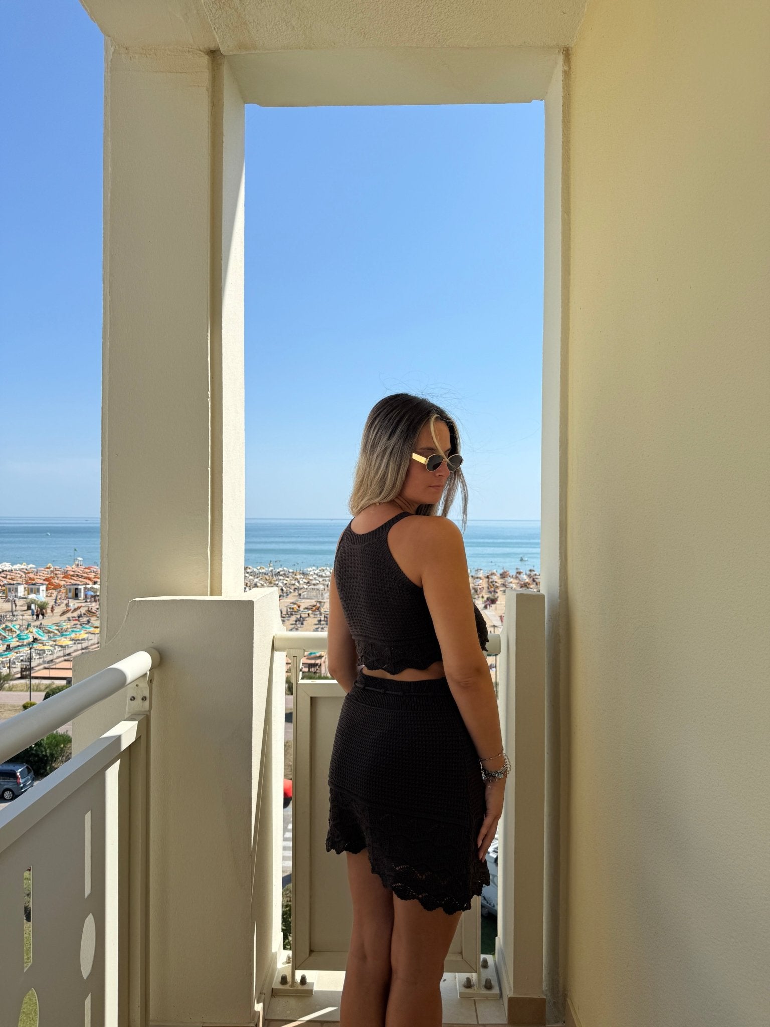 Set top e gonna crochet DESERT - Follie by Alice