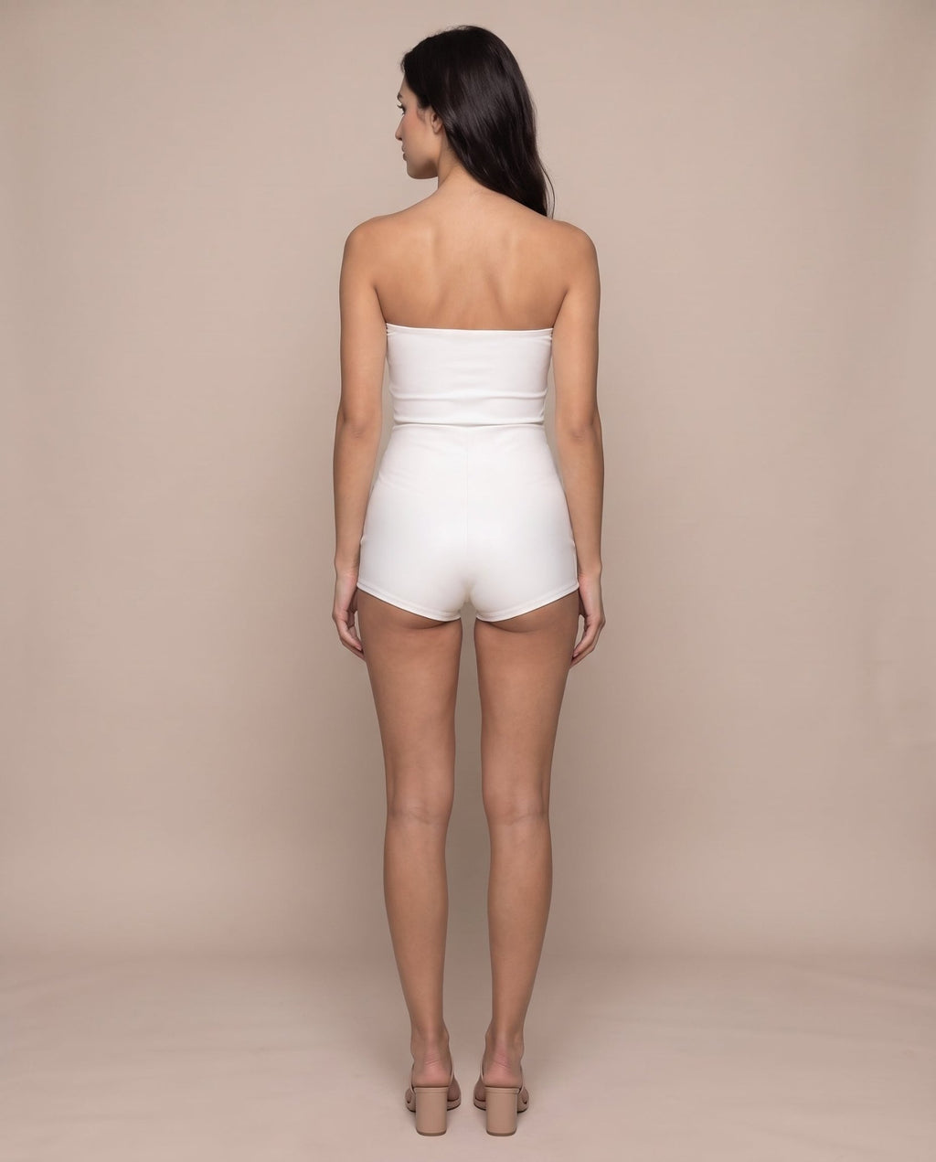 Shorts culotte effetto pelle MIDNIGHT - Follie by Alice