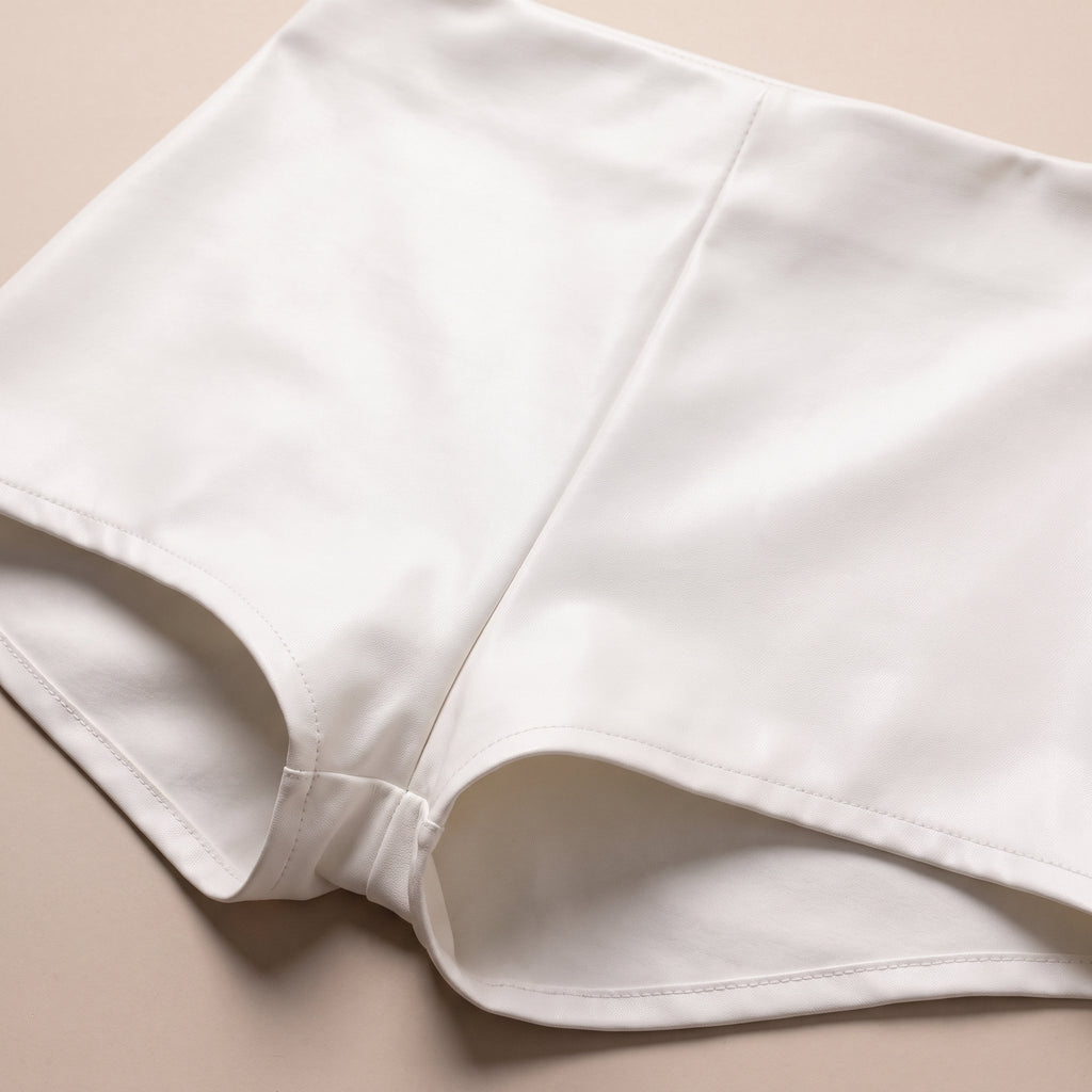 Shorts culotte effetto pelle MIDNIGHT - Follie by Alice