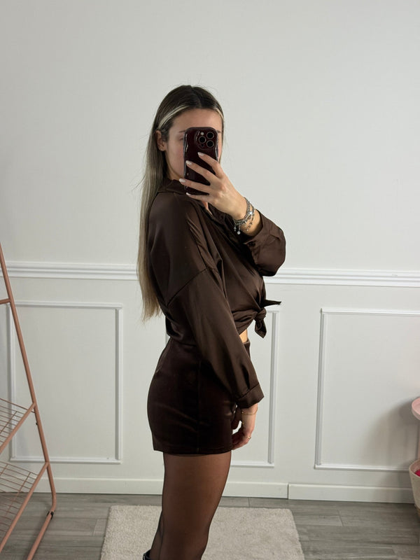 Shorts culotte in ciniglia - Follie by Alice