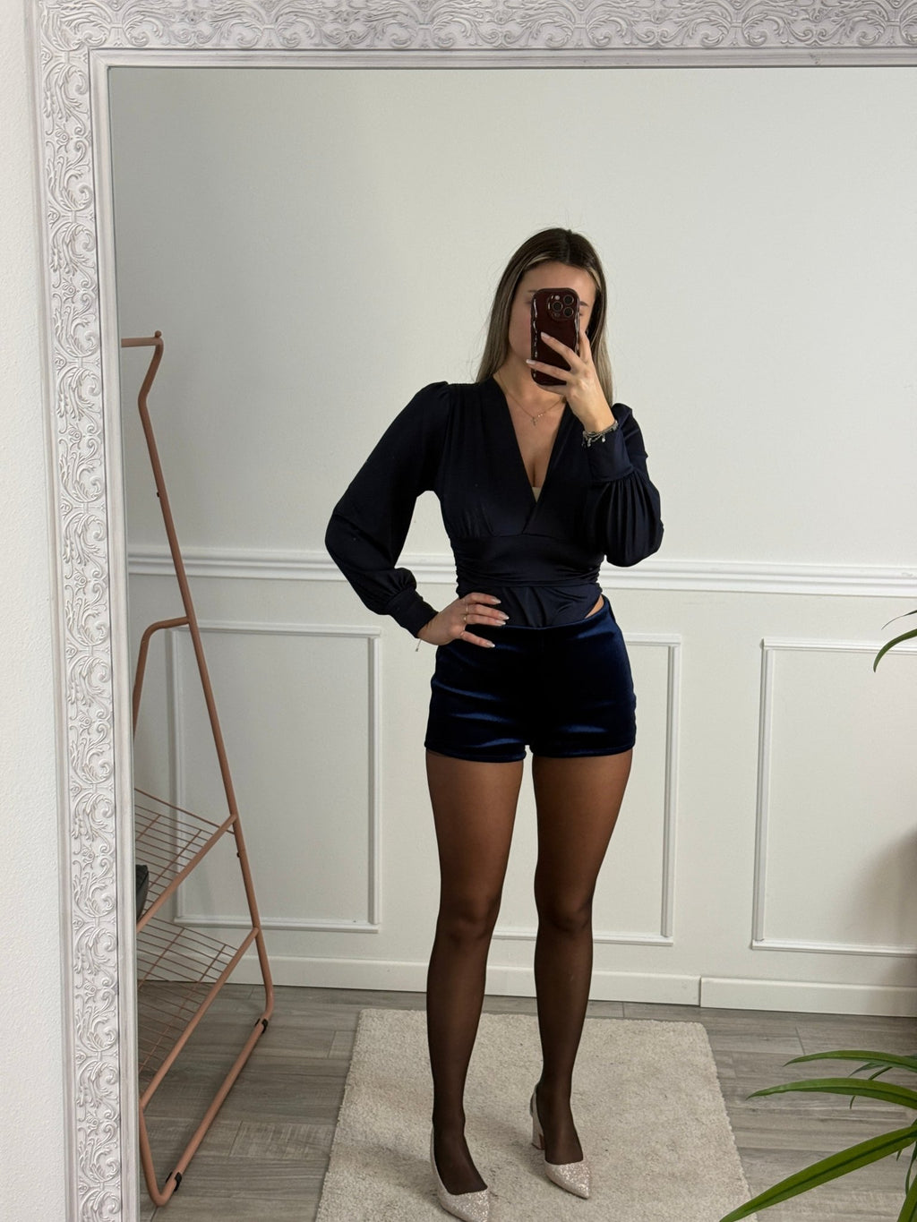 Shorts culotte in ciniglia - Follie by Alice