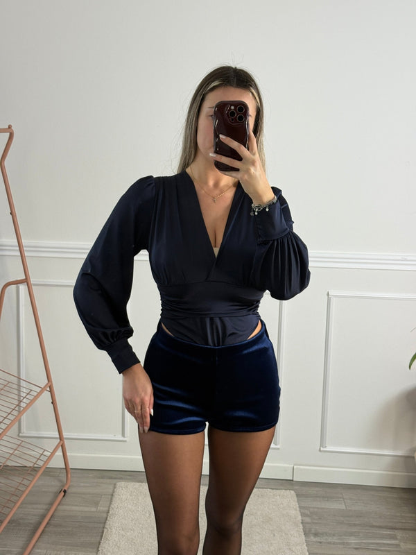 Shorts culotte in ciniglia - Follie by Alice