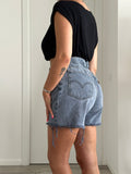 Shorts Levi's Vintage denim sfrangiati a caramella