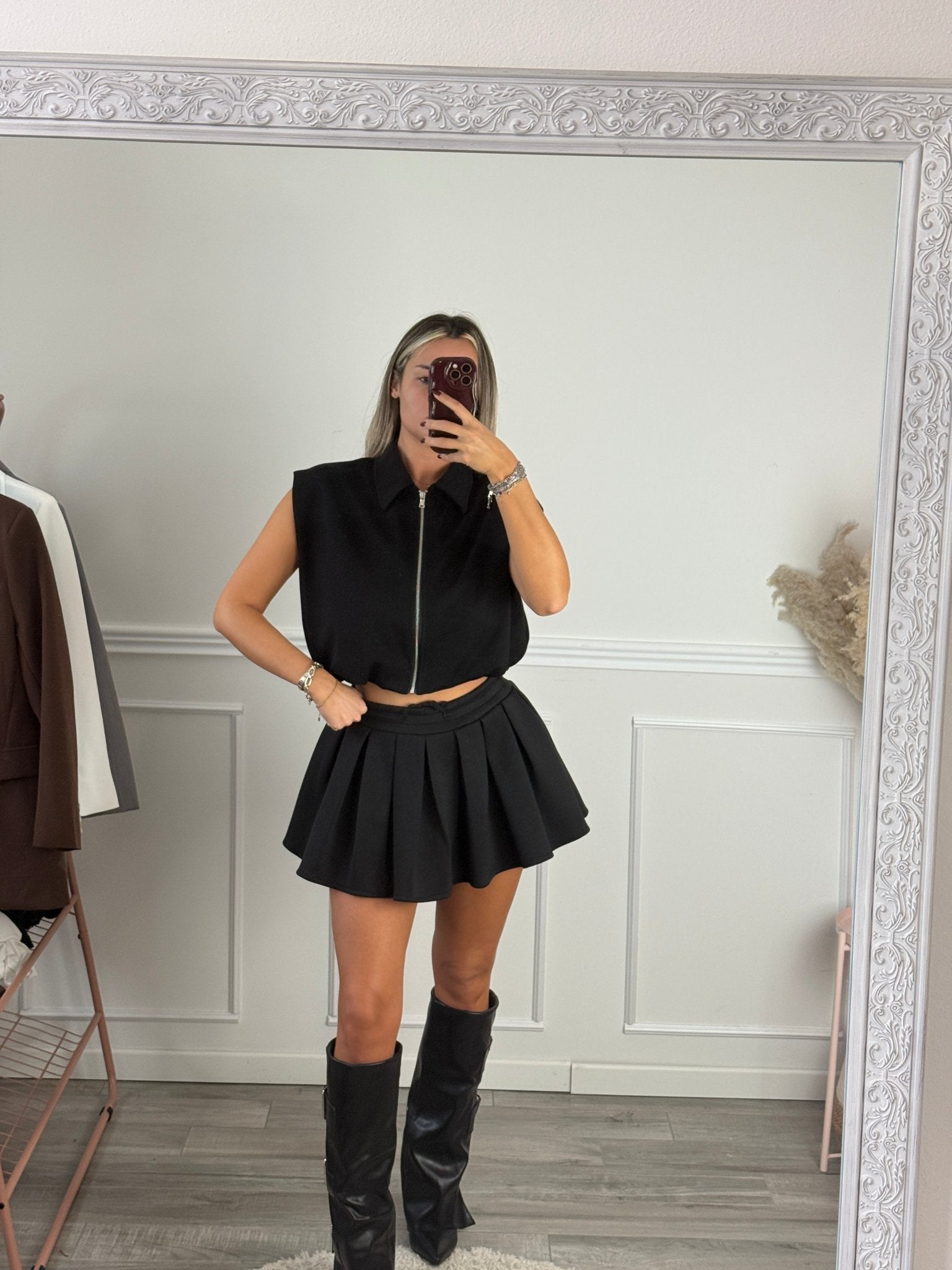 Shorts plissettati di felpa - Follie by Alice