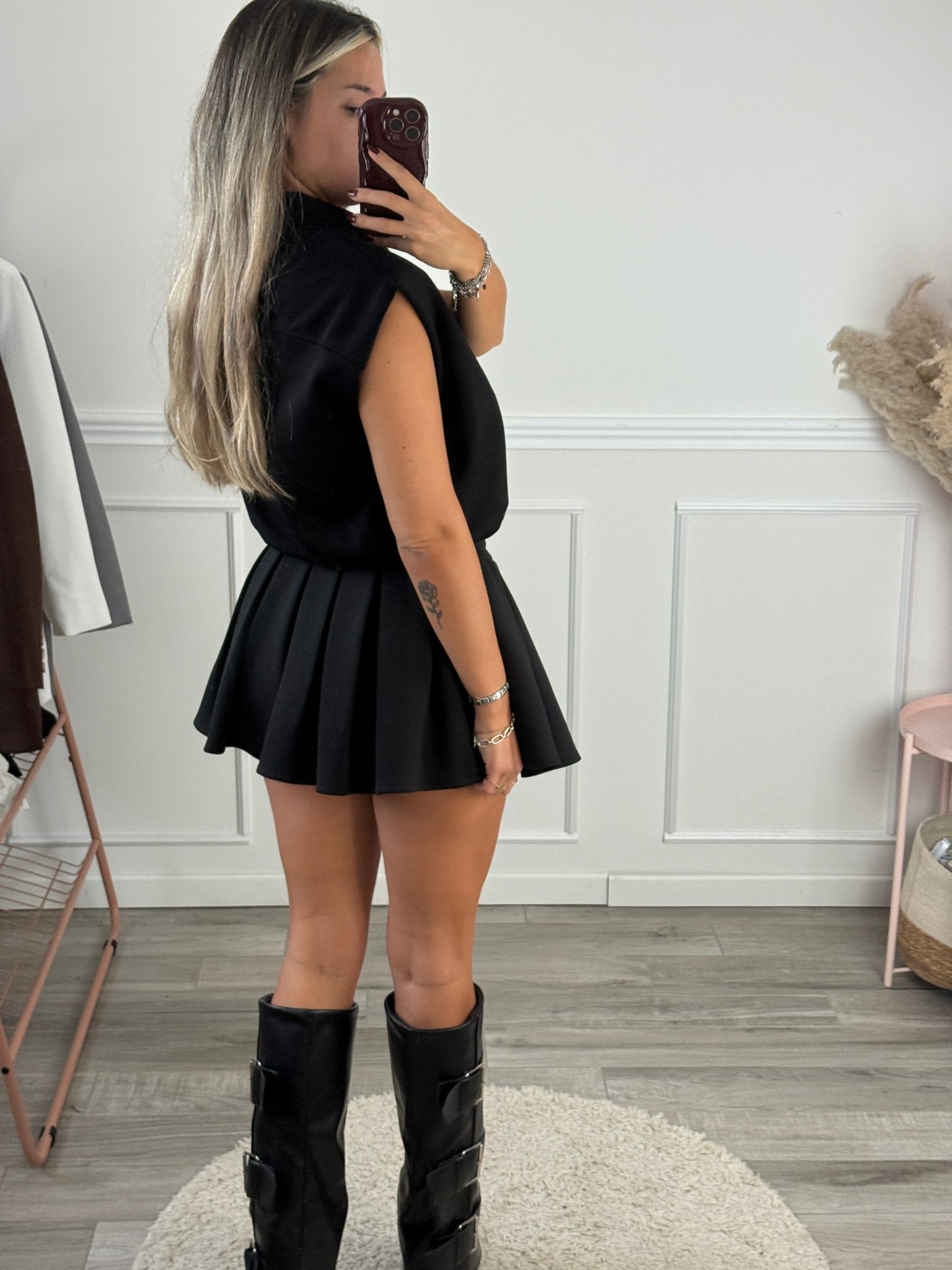 Shorts plissettati di felpa - Follie by Alice