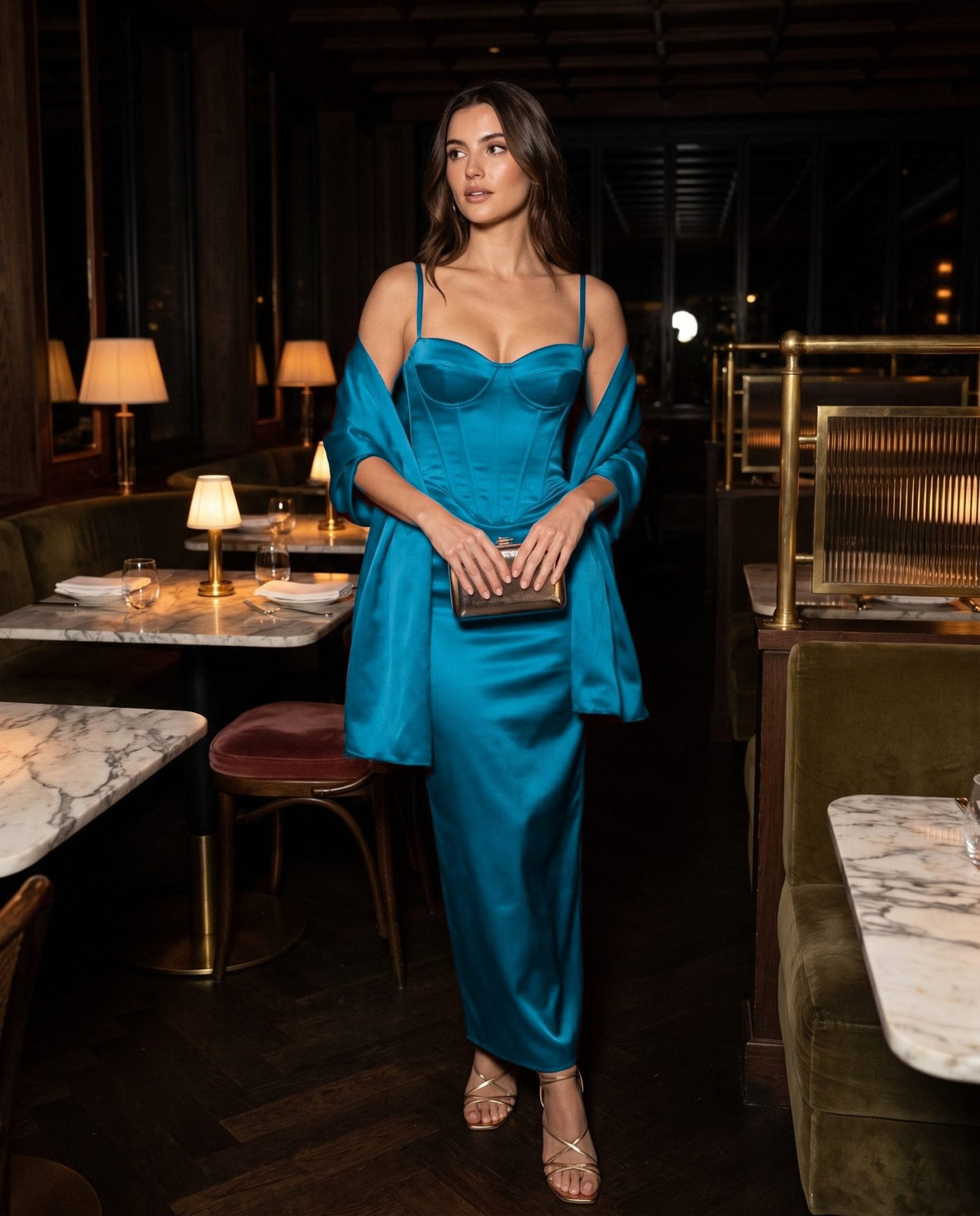 Stola in raso - Follie by Alice