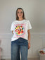 T-shirt oversize con stampa POMODORO - Follie by Alice