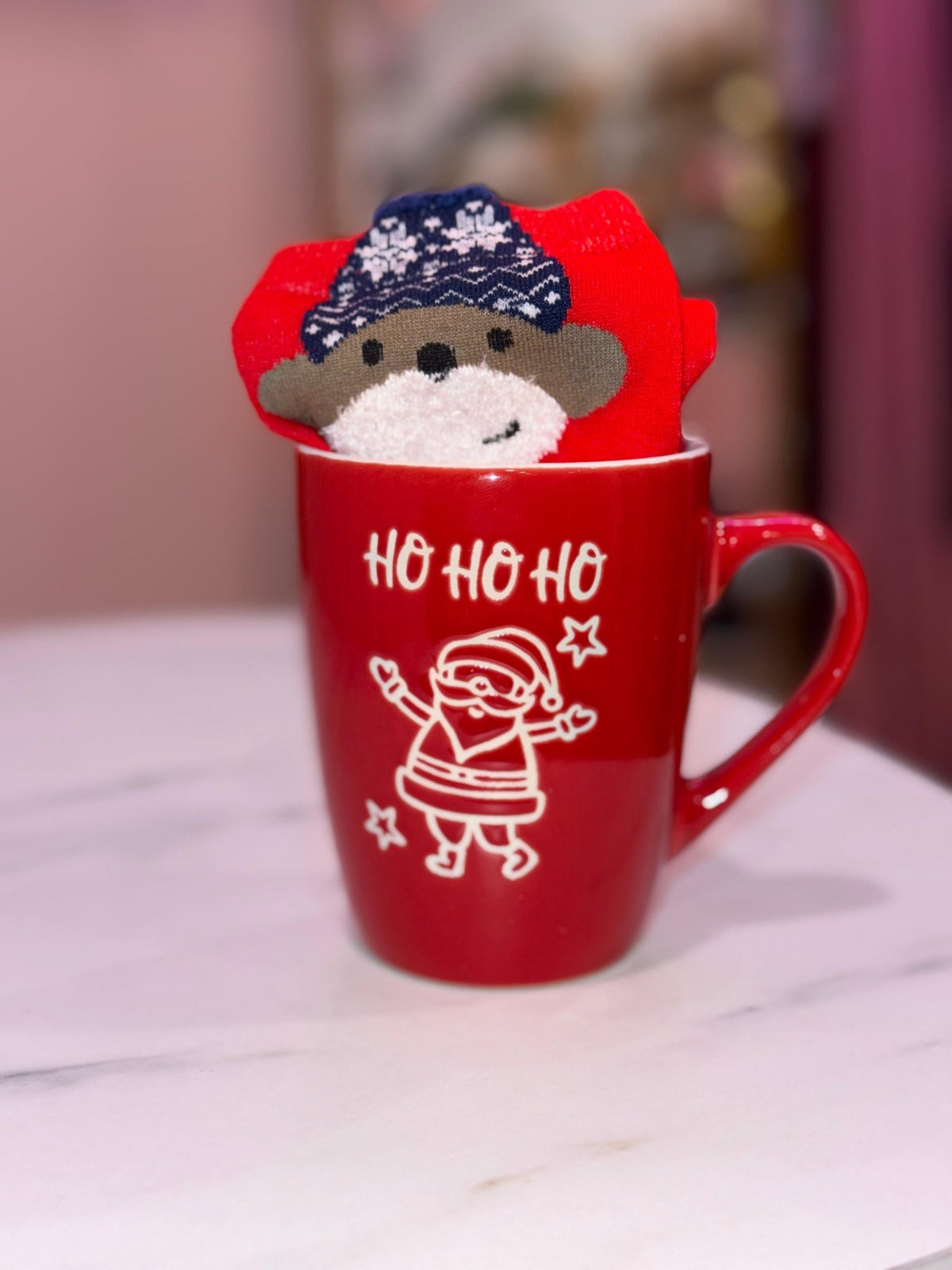 Tazza in ceramica con Babbo Natale - Follie by Alice