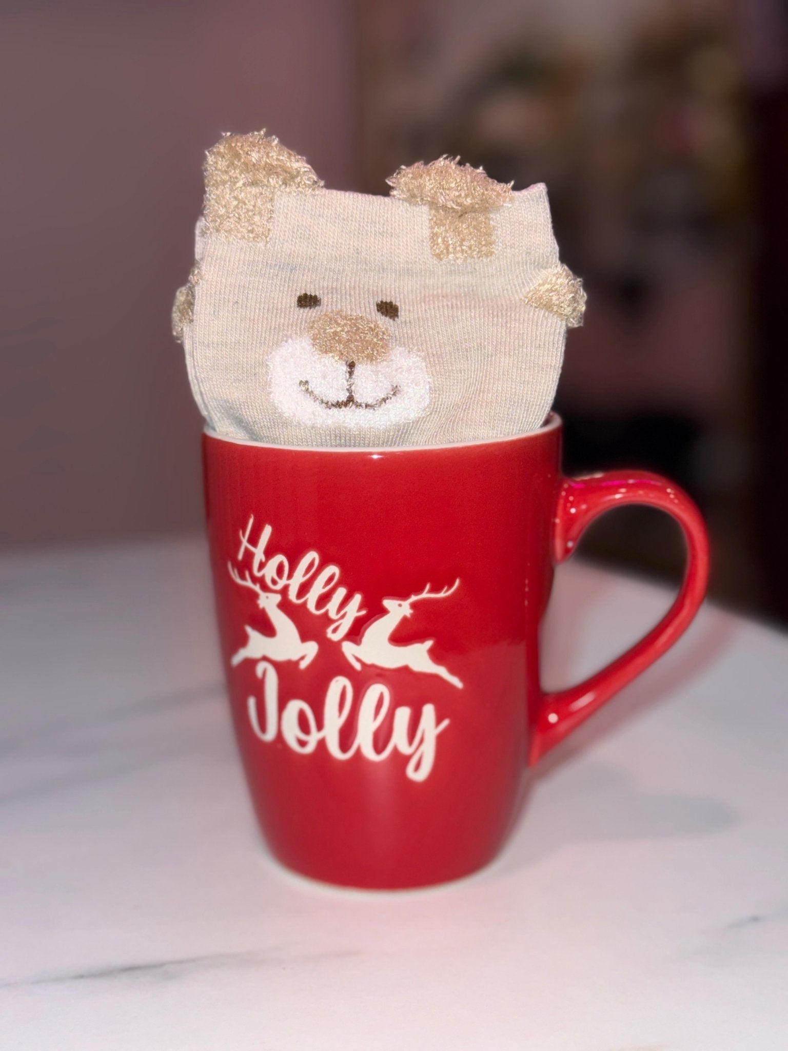 Tazza in ceramica con renne di Natale - Follie by Alice