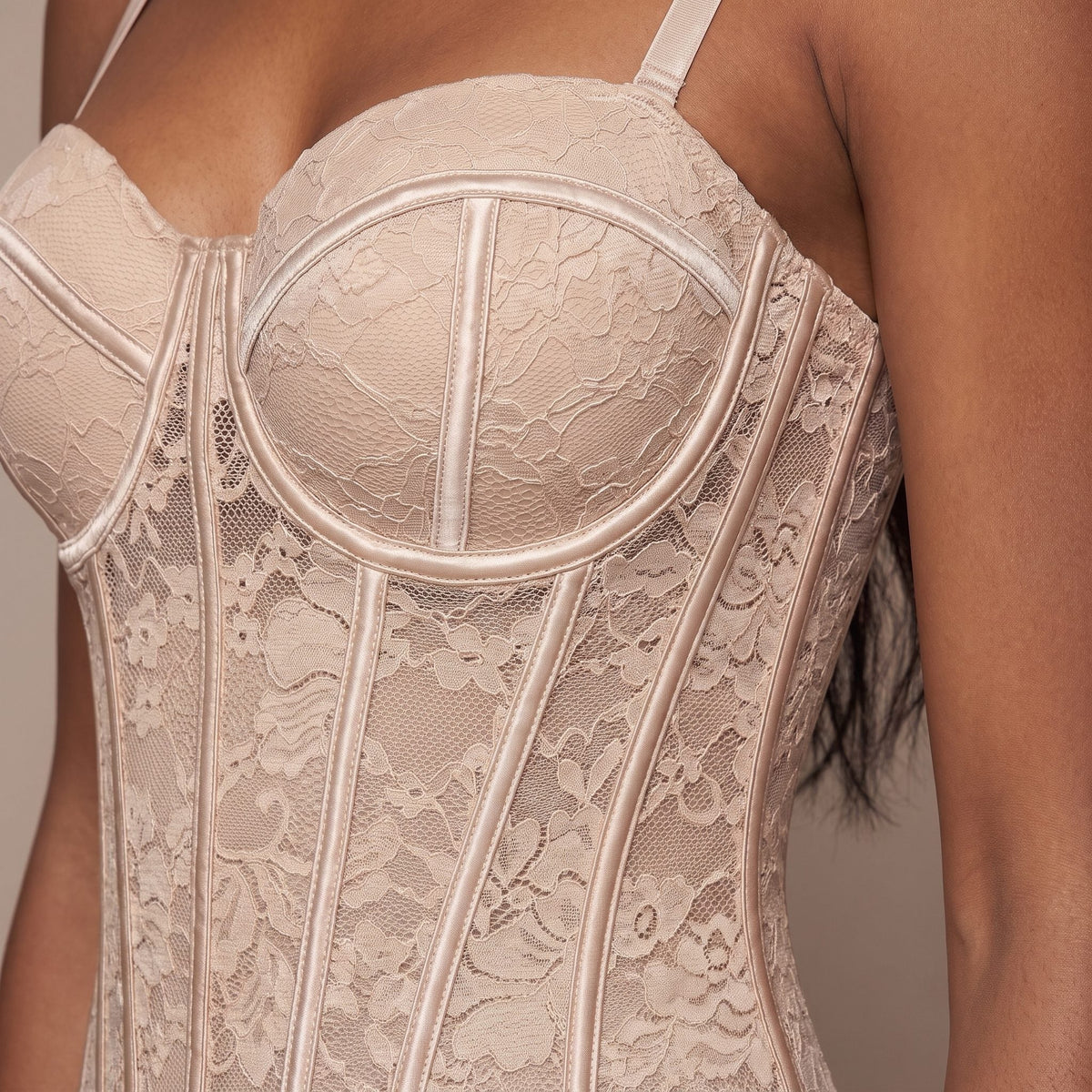 Top bustier in pizzo IRIS - Follie by Alice