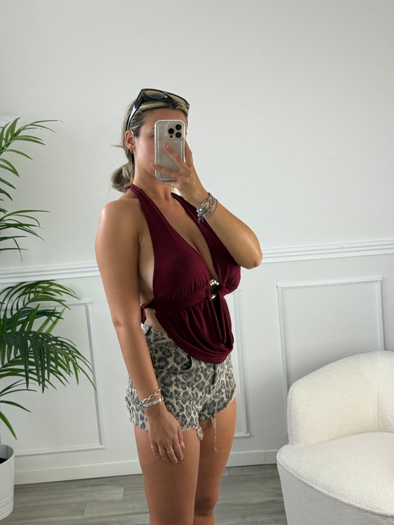 Top a cascata IBIZA - Follie by Alice