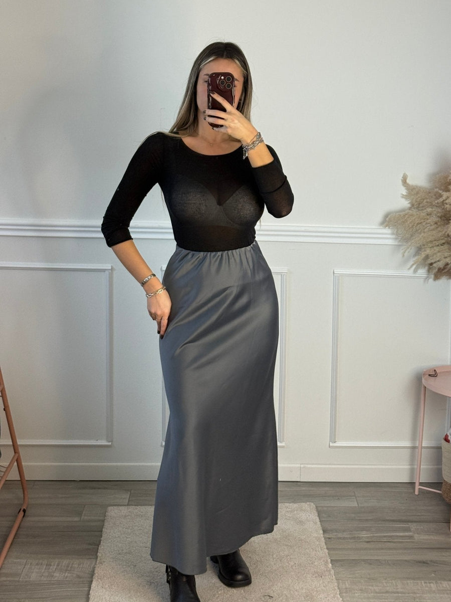 Maglia cashmere girocollo