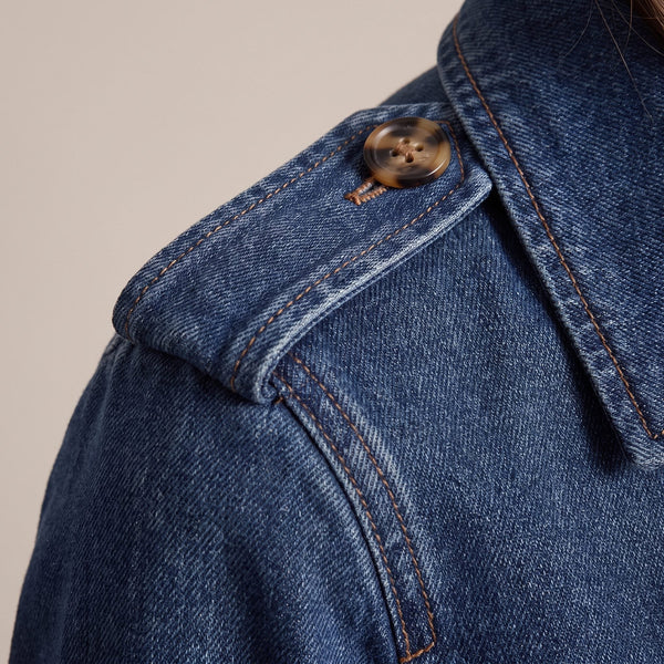Trench lungo in denim MONTANA - Follie by Alice